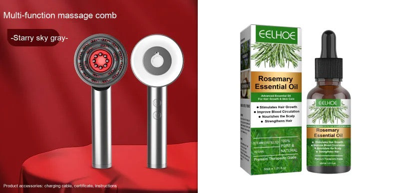 Peine masajeador de cuero cabelludo